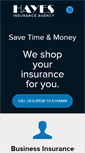 Mobile Screenshot of hayesbrokers.com